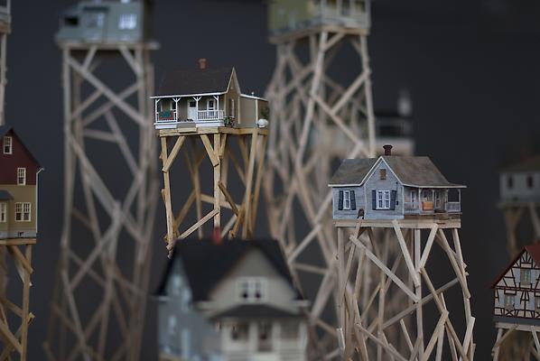 Homeland, 2012
Detail
Wood, plastic model houses
Dimensions variable Image