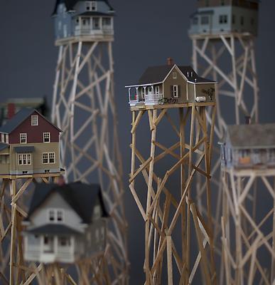 Homeland, 2012
Detail
Wood, plastic model houses
Dimensions variable Image