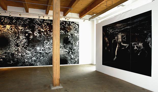 Tehom and Sibille installation shot, 2010 Image