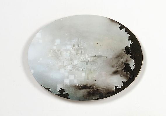 Darren Waterston
Five Oblivions 5, 2007
Oil on oval wood panel
12 x 16 inches Image