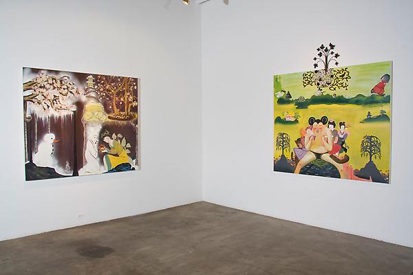 Installation shot from Then is Now, 2010
Works by Phyllis Bramson Image