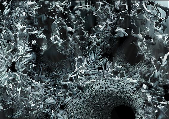 Tehom, 2010 (detail)
edition of 3
c-print mounted between aluminum and Plexiglas
144 x 576 inches (22 panels) Image
