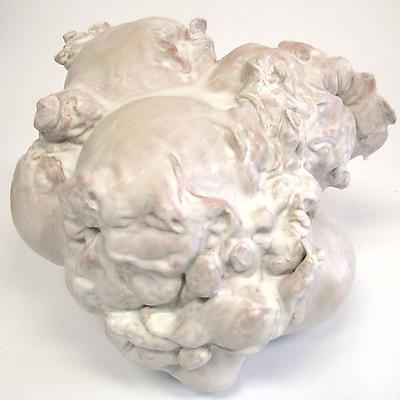 Noelle Allen
These Engulfing Folds, 2011
plaster, clay, epoxy, oil paint, and wax 
dimensions vary Image