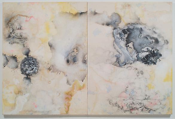 Phyllis Bramson
Peek a Boo II, 2004
Acrylic on Flock on canvas
80 x 120 inches Image