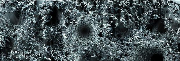 Tehom, 2010
edition of 3
c-print printed on metallic photo paper, mounted between aluminum & Plexiglas
144 x 576 inches Image