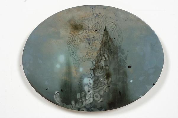 Darren Waterston
Five Oblivions 3 (peak), 2007
Oil on oval wood panel
12 x 16 inches Image
