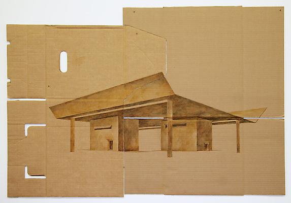 The Facilities, 2011
Watercolor on cardboard
31 x 26 inches Image