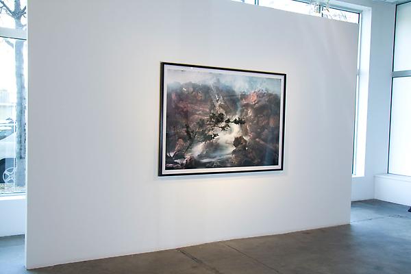 Kim Keever installation shot Image