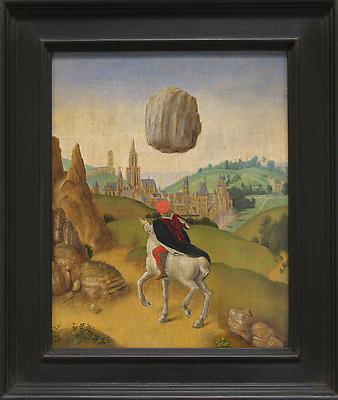LAURENT GRASSO
Studies into the Past - Psychokinesis, 2010
oil on panel
paper: 11 1/2 x 9 1/4 inches (29.2 x 23.5 cm)
framed: 15 1/2 x 13 1/8 inches (39.4 x 33.3 cm)
LG-39
