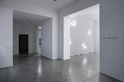 Installation view of 
Joseph Kosuth 'Texts (Waiting for-) for Nothing'  Samuel Beckett, in play at Sean Kelly Gallery, New York
March 30 - April 30, 2011
All photographs: Jason Wyche, New York