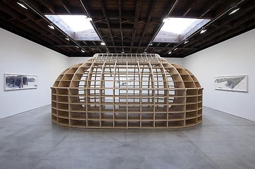 Installation view of Los Carpinteros: Rumba Muerta
at Sean Kelly Gallery
February 4 - March 19, 2011