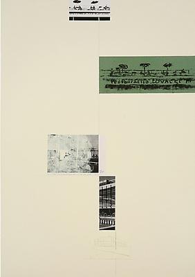 DAVID MALJKOVIC
Lost Pavilions, 2006-2008
collage on paper
paper: 39 3/8 x 27 1/2 inches (100 x 70 cm)
framed: 40 1/2 x 30 inches (102.7 x 76.2 cm)
DMa-13