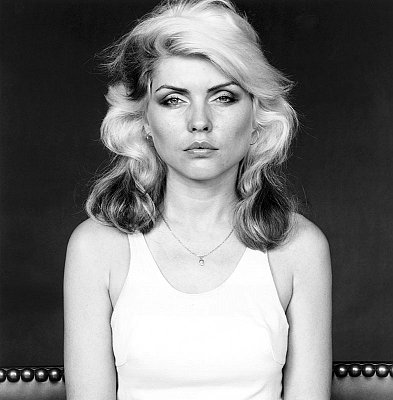 Deborah Harry, 1978
gelatin silver print
image: 14 x 14 inches 
(35.6 x 35.6 cm)
paper: 20 x 16 inches 
(50.8 x 40.6 cm)
edition of 10 with 2 APs
MAP-60