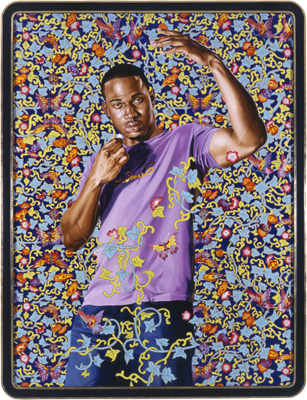 Regard the Class Struggle as the Main Link in the Chain, 2007 
Oil and enamel on canvas 
8 x 6 feet
Collection of the Miami Art Museum, museum purchase with funds from the MAM Collectors Council