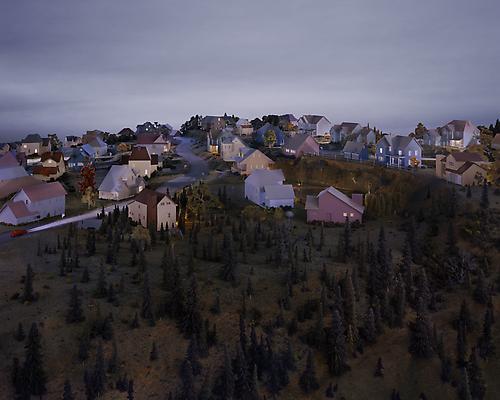 Landscape with Houses (Dutchess County, NY) #3, 2010
framed digital chromogenic print mounted to Dibond
paper: 23 1/4 x 29 1/4 inches (59.1 x 74.3 cm)
framed: 25 3/4 x 31 3/4 inches (65.4 x 80.6 cm)
edition of 5 with 2 APs
signed by artist on label, verso
JC-221.S