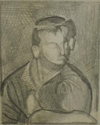 PIETRO ROCCASALVA
Senzo titolo, 1997
crayon on paper
paper: 3 x 2 3/8 inches (7.6 x 6 cm)
framed: 16 3/8 x 12 3/8 inches (41.5 x 31.5 cm)
PR-6293