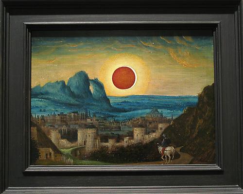 LAURENT GRASSO
Studies into the past - Eclipse, 2010
oil on oak panel
paper: 8 3/4 x 12 inches (22.2 x 30.5 cm)
framed: 12 3/4 x 16 inches (32.4 x 40.6 cm)
LG-42