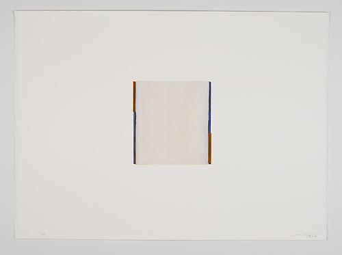 Cobalt Blue / Cadmium Orange Deep, 2011
watercolor on Fabriano Artistico HP 640gsm paper
paper: 22 x 30 3/8 inches (56 x 77 cm)
framed: 23 3/4 x 32 x 1 1/2 inches (60.3 x 81.3 x 3.8 cm)
numbered, signed and dated by the artist, recto
CI-109.11.W