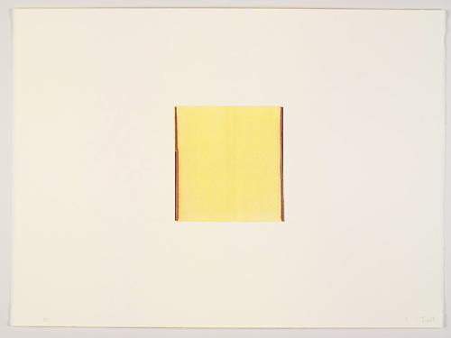 Cadmium Red Deep / Titanium Yellow, 2011
watercolor on Fabriano Artistico HP 640gsm paper
paper: 22 x 30 3/8 inches (56 x 77 cm)
framed: 23 3/4 x 32 x 1 1/2 inches (60.3 x 81.3 x 3.8 cm)
numbered, signed and dated by the artist, recto
CI-26.11.W
