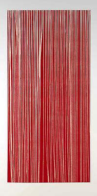 Untitled, from the Cento series, 2009
oil on oil paper
paper: 80 3/4 x 39 3/8 inches (205 x 100 cm)
framed: 84-1/4 x 43 inches
CI-P.12.09