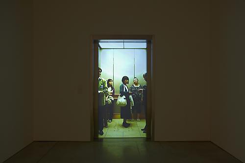 Installation view of 
Leandro Erlich: Two Different Tomorrows
at Sean Kelly Gallery, New York
September 10 - October 22, 2011