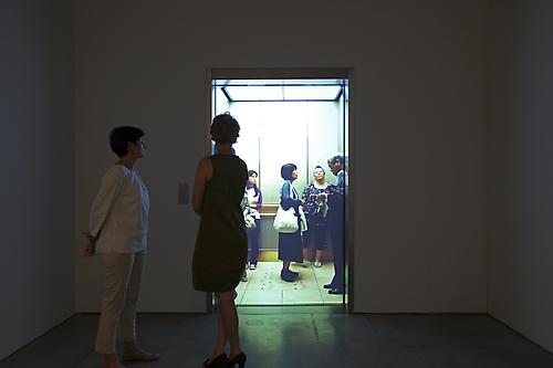 Installation view of 
Leandro Erlich: Two Different Tomorrows
at Sean Kelly Gallery, New York
September 10 - October 22, 2011