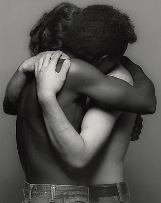 Embrace, 1982 / printed 1990
gelatin silver print
image: 19 1/8 x 15 1/8 inches (49 x 38 cm)
paper: 20 x 16 inches (51 x 41 cm)
edition of 10 with 2 APs 
MAP-866
Selected by Michigan participant