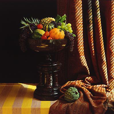 Urn with Fruit, 1987
dye transfer print
image: 18 3/4 x 18 1/2 inches (47.6 x 47 cm)
paper: 24 x 20 inches (61 x 50.8 cm)
edition of 7 with 1 AP
MAP-DT1776
Selected by Montana participant