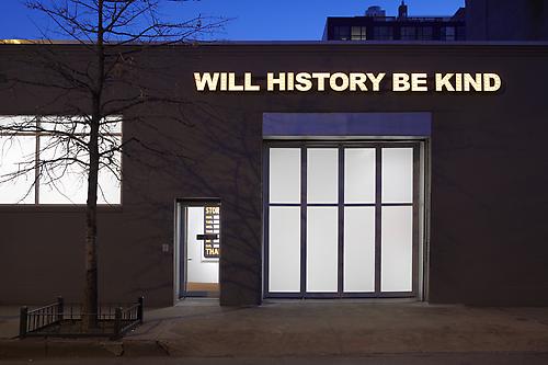 PETER LIVERSIDGE
<i>WILL HISTORY BE KIND</i>, 2011
powder coated steel, bulbs
15 3/8 x 256 x 5 3/4 inches (39.1 x 650.2 x 14.6 cm)
unique
PLi-58