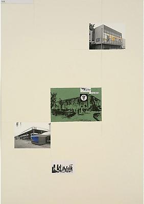 DAVID MALJKOVIC
Lost Pavilions, 2006-2008
collage on paper
paper: 39 3/8 x 27 1/2 inches (100 x 70 cm)
framed: 40 1/2 x 30 inches (102.7 x 76.2 cm)
DMa-14