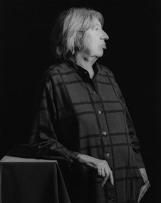 Lee Krasner, 1982
gelatin silver print
image: 19 x 15 1/4 inches 
(48.3 x 38.7 cm)
paper: 20 x 16 inches 
(50.8 x 40.6 cm)
edition of 10 with 2 APs
MAP-928