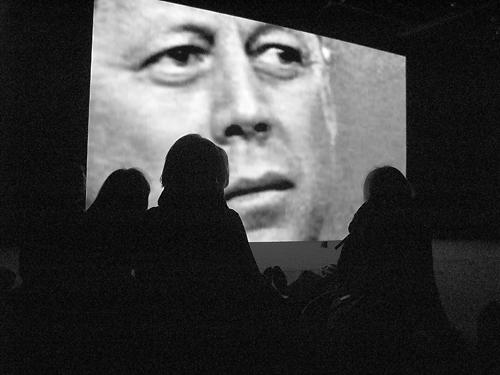 Installation view, 
DOUBLE TAKE screening
Main Gallery