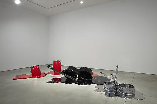 Installation view of Los Carpinteros: Rumba Muerta
at Sean Kelly Gallery
February 4 - March 19, 2011