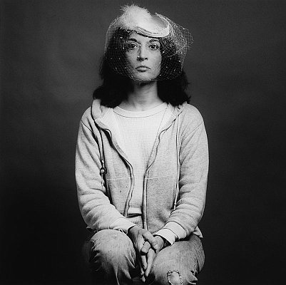 Marisol, 1979
gelatin silver print
image: 13 3/4 x 13 3/4 inches 
(34.9 x 34.9 cm)
paper: 20 x 16 inches 
(51x 41 cm)
edition of 10 with 2 APs
MAP-327