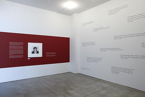 Installation view of Robert Mapplethorpe: 50 Americans
at Sean Kelly Gallery, New York
May 7 - June 18, 2011