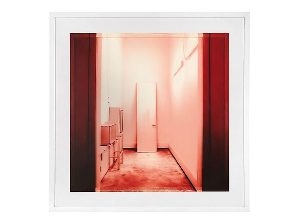 frammento/fatica n. 18
2002
lambda print on photographic paper and transparent material, colored again
125 x 125 cm
5 editions
(red edition)