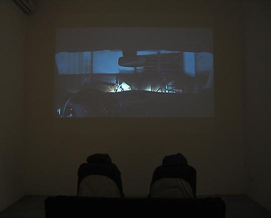 Drive in
2005
video installation at Novembro Arte Contemporanea Gallery