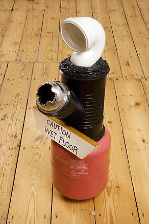 Caution Wet Floor
2010
mixed media
85 x 32 x 23 cm