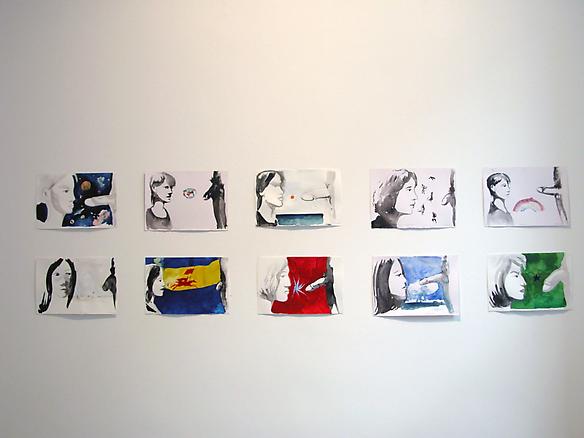Hypnosis
2003
watercolor on paper
20 x 30 cm each