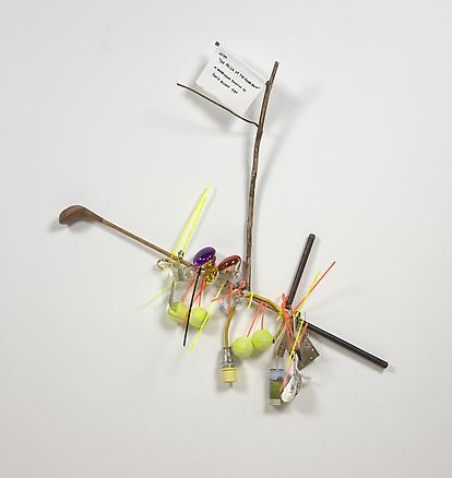 After "The Prize of the Silver Golf"
2010
mixed media
115 x 110 cm