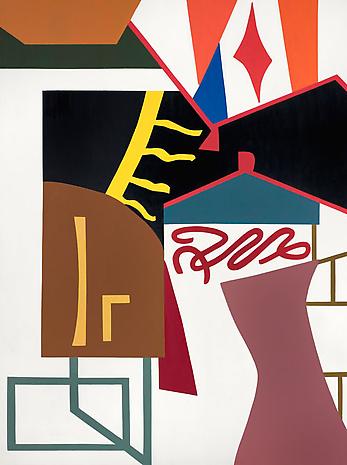 New York Collage I
2009
oil on canvas
57 1/2 x 45 inches (146 x 114.3 cm)
Private Collection
