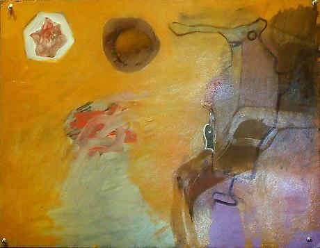 A Person with a Long Nose Who's Caught a Fish
nd
mixed media on paper
20 x 26 inches
private collection