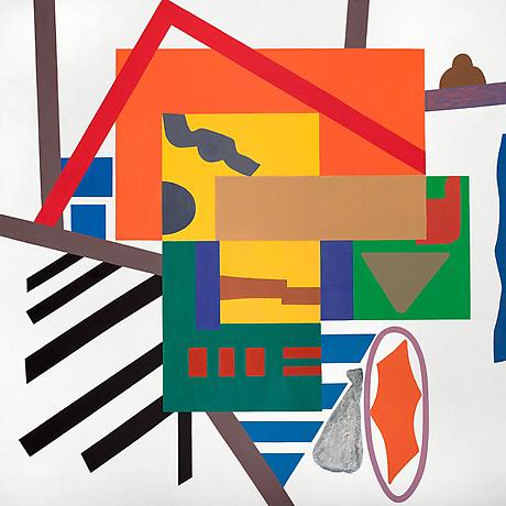 The Gray Phantom
2009
oil on canvas
80 x 78 3/4 inches (203 x 200 cm)