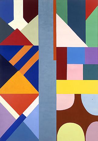 The Gray Center
1969
oil on canvas
76 3/4 x 51 1/4 inches (195 x 130 cm)