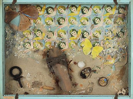 Elizabeth Bishop
Anjinhos
nd
assemblage
12 x 15 5/8 x 2 inches
SOLD