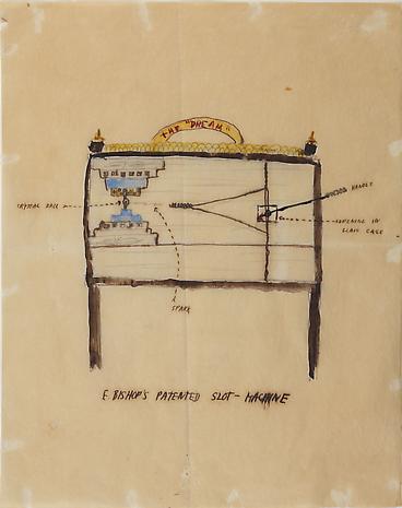 Elizabeth Bishop
E. Bishop's Patented Slot Machine
nd
watercolor
10 x 8 inches
PRIVATE COLLECTION