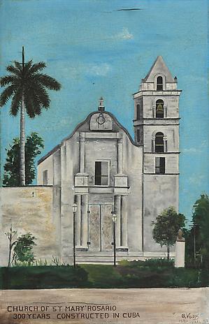 Gregorio Valdes
Untitled
nd
oil on canvas
30 1/4 x 19 1/2 inches
