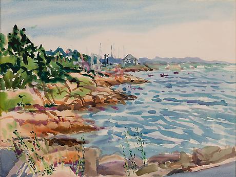 View From Tarr and Wonsons, I
1980
watercolor
18 x 24 inches