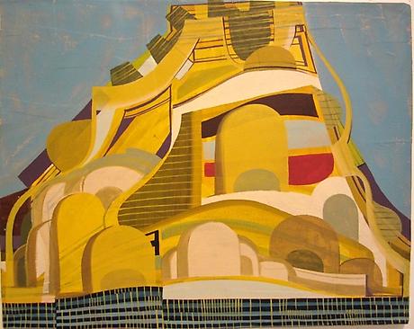 Mt Minukku
2012
oil on cast plastic
32 x 40 inches