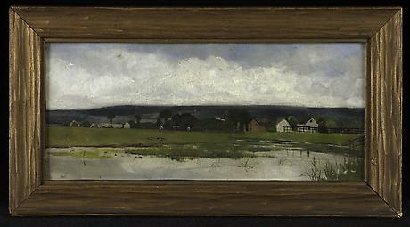 George Hutchinson
Untitled
nd
oil on masonite
4 3/16 x 9 11/16 inches
SOLD